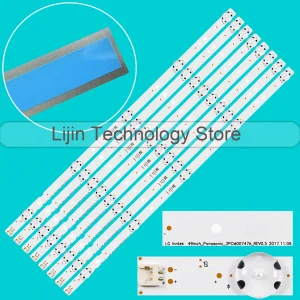 Striscia LED per TX-49ES500B TX-49DS500E TX-49DS500B TX-49ES400B TX49FX600E Innotek 49inch_Panasonic_3PCM00747A_REV0.5