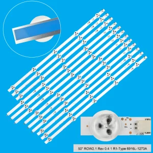 Striscia di retroilluminazione a LED 10 lampada per TOSHIBA 50L2353RK 50 “TV 50 ln5400 50 la620v 6916L-1276A 1273A 1272A 1241A 50 la6208 50 ln540v