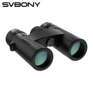 Svbony SV202 Binocolo ED aggiornato 8×32/8×42/10×42 Ampio campo visivo Prisma Bak4 antiappannamento impermeabile IPX7 per birdwatching