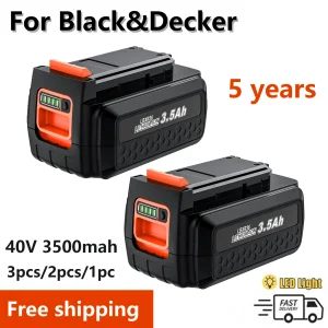 LBXR36 per Black & Decker 36v/40V 3500mAh batteria ricaricabile agli ioni di litio LBXR36 BL2036 LBX2040 LST136 LST420 LST220 L50