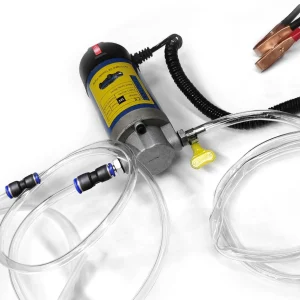 Strumento a sifone per pompa di aspirazione carburante per estrattore di trasferimento olio elettrico portatile da 12 V 100 W per auto moto