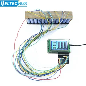 Strumento di Misurazione Tensione Celle Singole 2S-24S 4A per Batterie al Litio, Tester Identificativo per Li-ion e LiFePO4