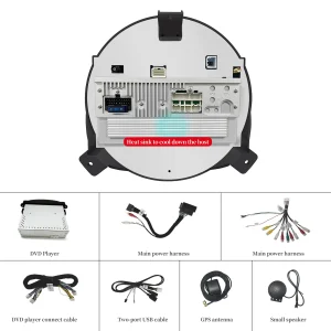 Per Mini Cooper R56 R55 R57 R58 R59 R61 Aftermarket Auto Radio Stereo Unità di Testa Touch Screen Aggiornamento Apple CarPlay Android Auto