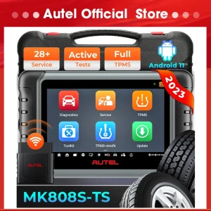 Autel MK808S-TS strumenti diagnostici TPMS per auto Scanner Bluetooth OBD2 strumento di scansione automobilistica Test attivo aggiornato di MK808TS