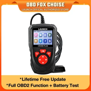 LANCIO CR3008 PLUS OBD2 Scanner Strumenti diagnostici della batteria del motore Lettore di codici automatico Scansione Aggiornamento gratuito a vita online