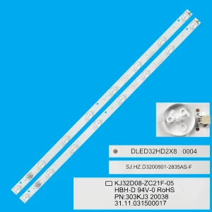 1/5/10 Kit striscia LED per schermo DLED32HD2X8 0004 MT3151A04 SJ.HZ.D3200801-2835AS-F LED32HD690 ML-3215Y LE-8822A32