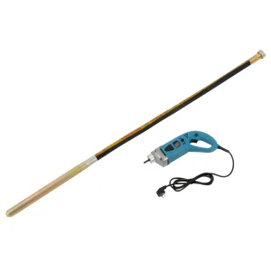 Vibratore per calcestruzzo 1300W 4000 rpm tutto il motore in rame 220V 50Hz vibratore per calcestruzzo con asta vibrante da 1.5m