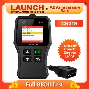 Lancio X431 Creader 319 CR319 Lettore di codice automatico Scanner OBD2 Completo OBDII EOBD Strumenti automobilistici Strumento diagnostico Obd2 Professionale