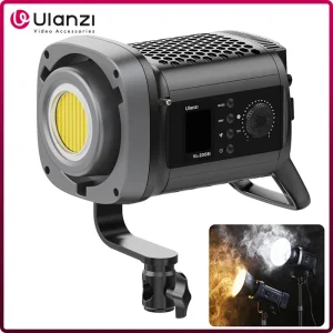 Ulanzi VL-200Bi 200W V-Mount COB Light Wireless APP Control 2700K-6500K Luce video per Skit Video Videografia Fotografia