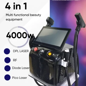 2025 4000w diodo 755 808 1064nm 940 4 lunghezze d’onda 4 in 1 diodo laser ghiaccio titanio laser corpo macchina per la depilazione attrezzature