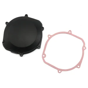 Per Honda CR500 CR250R 1987-2001 Coperchio frizione nero con guarnizione di copertura