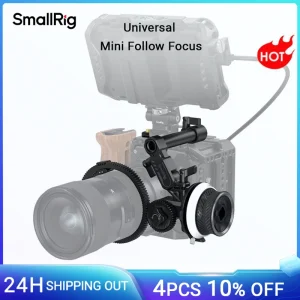 SmallRig Portable Mini Follow Focus per Sony DSLR Camera Gimbal per BMPCC Quick Focus Wireless Lens Control riprese Video 3010B