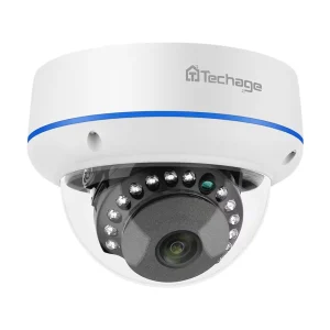 Techage H.265 4MP 5MP Dome per interni 48V POE Telecamera IP Audio VandalProof IPC P2P Video CCTV Sorveglianza di sicurezza Protocollo Onvif
