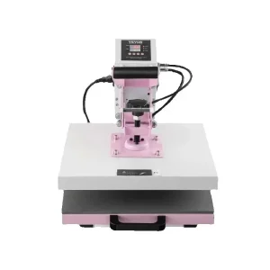 SucceBuy Pressa di calore 15 x 15 pollici Pressa di calore Macchina per trasferimento di calore scorrevole Riscaldamento rapido uniforme Cotone isolante a 2 strati