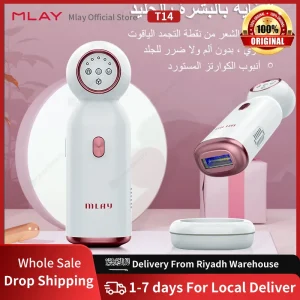 Mlay T10 Dispositivi per la depilazione laser con zaffiro IPL Epilatore con raffreddamento a ghiaccio Uso domestico Corpo per Wonmen Mini Epilatore laser portatile