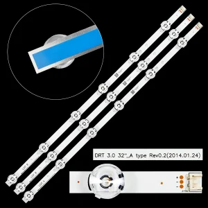 Striscia di retroilluminazione a LED per 32LY541H 32LB570U 32LB570V 32LB572U 32LB552B 32LB5610 32LB562V 32LX560H 32LF580B 32LF6300 32LF550U