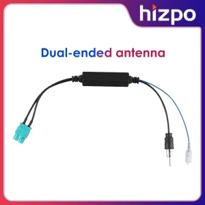 Adattatore per antenna radio singola doppia Fakra per Volkswagen Skoda Seat Audi Autoradio Mulitmedia Android Auto Stereo