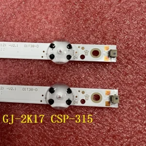 LED Backlight strip For 32PHS5505/12 32PHF3282/T3 32PHT4504 32PHS4503 32PHT4503 32PHT4203/12 32PHT4112/12 GJ-2K17 CSP-315 Pitch