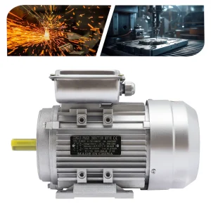 Motore elettrico 1HP Motore asincrono monofase/trifase ad alta potenza per la costruzione di macchinari