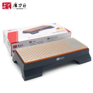 Mola diamantata TAIDEA di grandi dimensioni 600/1000 grana pietra per affilare su due lati sistema professionale per affilare i coltelli Wetstone