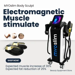 EMS Body Sculpt 6500w Corpo Dimagrante Bruciare i grassi Scolpire i muscoli Elettromagnetici Stimolare la terapia Costruire la macchina muscolare