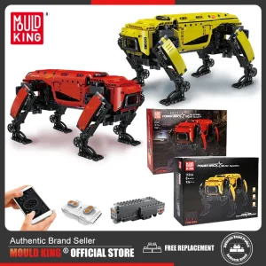 Mold KING 15066/15075 Technical Robot Toys motorizzato Boston dinamica Big Dog Model AlphaDog Building Blocks mattoni regali per bambini