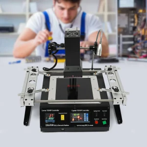 IR6500 Stazione di rilavorazione BGA Sistema di saldatura a infrarossi Controllo della temperatura ad anello chiuso con cavo USB per la riparazione della saldatura