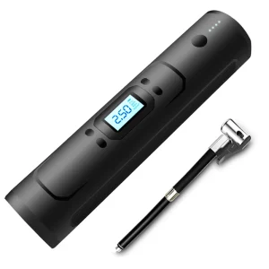 Compressore d’aria portatile da 120W 12V Mini pompa gonfiabile pompa ad aria portatile gonfiatore per pneumatici digitale per palloni da bicicletta per auto