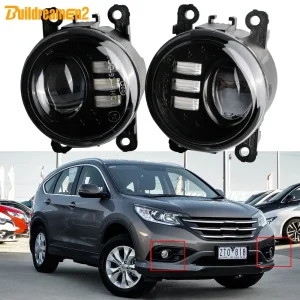 2 pezzi LED lente fendinebbia montaggio 30W H11 auto destra + sinistra fendinebbia 12V per Honda CR-V CRV IV (RM_) 2012 2013 2014 2015 2016