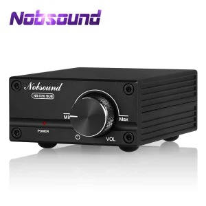 Nobsound Ultimo mini subwoofer da 100 W/amplificatore di potenza a frequenza intera Audio a canale mono TPA3116D2 Amp