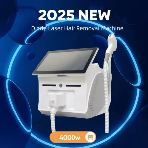 2026 4000W Diodo 755 808 1064nm 940nm 4 lunghezze d’onda Diodo Laser Ghiaccio Macchina laser al titanio Attrezzatura per la depilazione del corpo