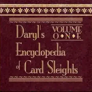 Enciclopedia Daryl dei slitte delle carte 1-8 TRUCCHI MAGICI