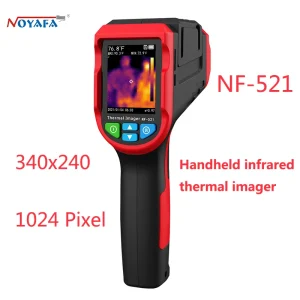 Noyafa Nf 521 Termocamera a infrarossi portatile Risoluzione 340×240 Imaging Sensore da 1024 Pixel Termometro rilevatore di riscaldamento a pavimento