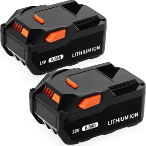 Per AEG 18V batteria 6.0AH batteria agli ioni di litio per RIDGID R840087 R840085 L1815R L1850R L1830R R840083 serie utensile elettrico Cordless