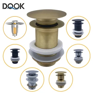 Lavandino del bagno Pop Up Scarico Tappo di scarico Accessori per rubinetti del bagno