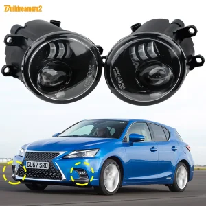 2 pezzi auto destra + sinistra LED fendinebbia DRL 30W H11 per Lexus CT 200H CT200H 2011 2012 2013 2014 2015 2016 2017