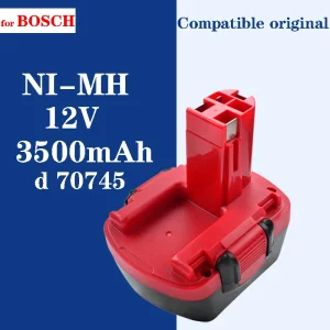 NI-MH 12V 3500mah per batteria bosch 12v per bosch d 70745 per cacciaviti bosch gsr 12 2 batterie