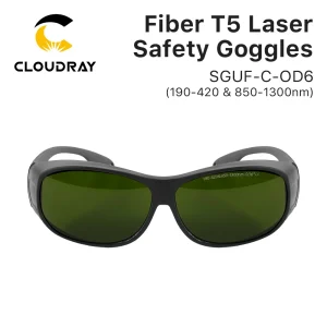 Cloudray 1064nm Stile C OD6 + Occhiali di sicurezza laser Occhiali protettivi Occhiali protettivi per laser a fibra YAG DPSS
