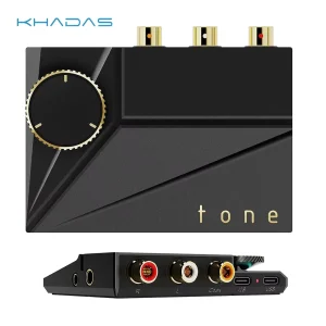 Khadas Tone2 Pro HiFi DAC Desktop portatile DAC AMP ES9038Q2M DAC Amplificatore MQA 768K/32Bit e DSD512 nativo per l’audio domestico
