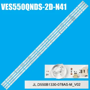 Striscia di retroilluminazione a LED per 55651QL 55HAQ6351 55R754 55U9510 55R754UA9 55R754U 55UL2A63DG 17DLB55NER4-B JL.D550C1330-078AS-M_V01