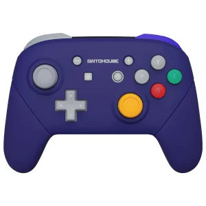 Maniglie per piastra frontale eXtremeRate per controller Nintendo Switch Pro con set completo di pulsanti – Stile SwitchCube classico