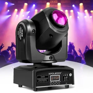 Luce da palcoscenico bianca da 30 W RGBW LED con testa mobile per DJ Party Disco