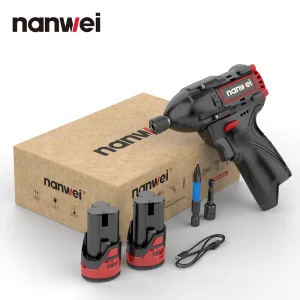 Nanwei 12V Brushless Lithium Impact Driver Mini Home cacciavite elettrico 120NM trapano elettrico cacciavite di ricarica