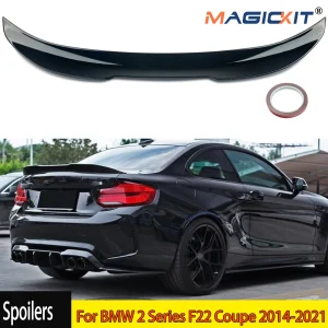 MagicKit per BMW serie 2 F22 nero lucido Spoiler posteriore tronco F87 M2 PSM stile a coda d’anatra