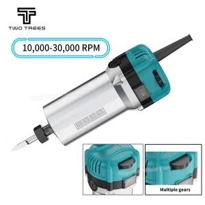 CNC Router di Legno Trimmer Trimmer Elettrico Router 800W Trimmer di Legno Router Mandrino Per La Fresatura Incisore Laser TTC450 TTC450 pro