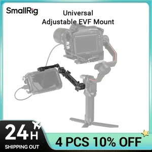 Supporto EVF regolabile SmallRig con morsetto NATO supporta monitor per Sony per Nikon per accessori per fotocamere universali Canon MD3507