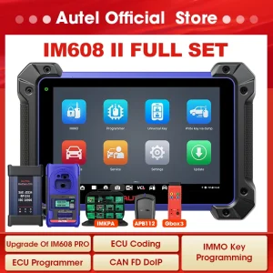 Autel IM608 II Pro MaxiIM 608 Programmatore chiave completa Scanner OBD2 IM608II Strumento diagnostico per auto IMMO Programmazione chiave PK IM508 IM508S