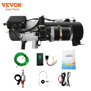 VEVOR Automobile Preriscaldatore Riscaldatore Diesel 12V/24V 10kw Riscaldamento Acqua Riscaldatore di Carburante Per Auto Installazione di Calore Del Veicolo Caldaia di Riscaldamento