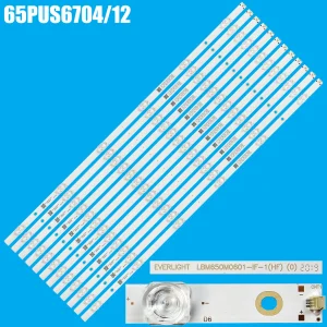 Striscia LED Per 65PUS7855/12 65PUS7304/12 65PUS6704/12 65PUS7855 LB6508X V0_00 CRH-AA65AHZ 23030120693 EREV1.0