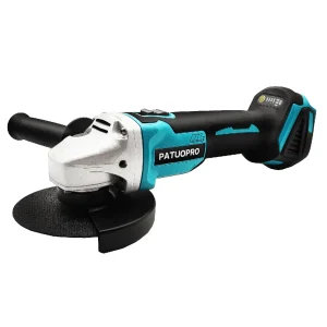 PATUOPRO Smerigliatrice angolare senza spazzole da 125 mm M14, macchina per taglio e lucidatura senza fili, utensile elettrico per batteria Makita 18V (senza batteria)